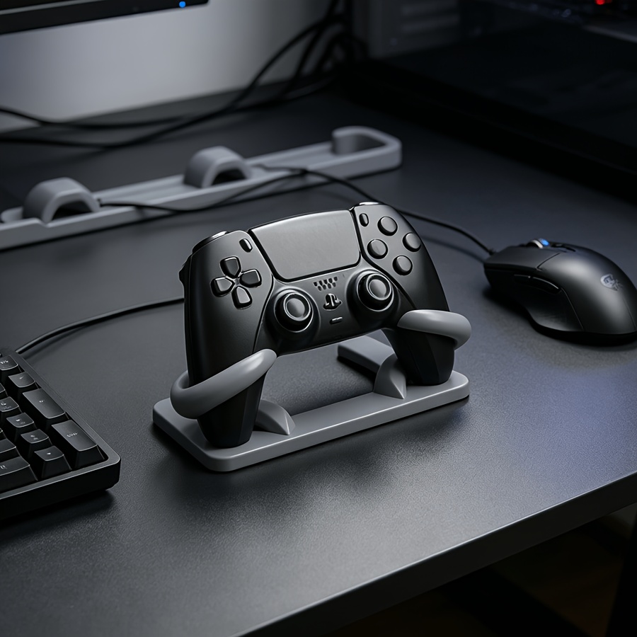 Desk Setup Game - حامل تحكم ألعاب بتصميم بسيط مطبوع