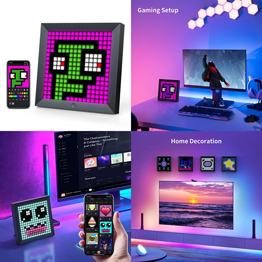 Desk Room Setup - لوحة عرض بكسل LED مناسبة لشرائط