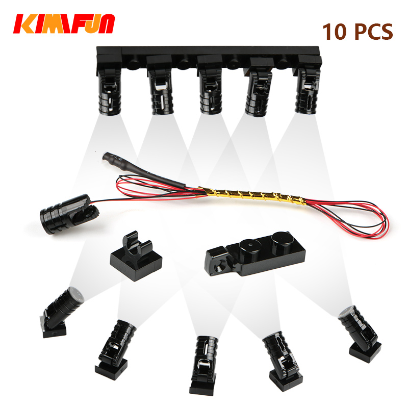 Desk Setup Developer - 10 قطع من مصابيح LED الطرفية