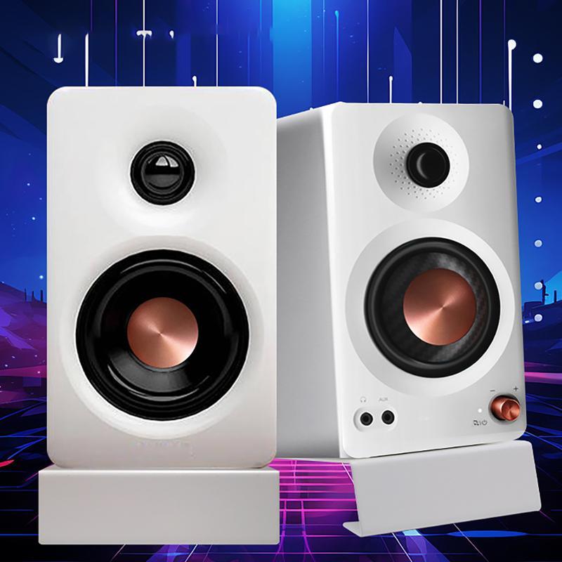 Desk Setup Speakers - ● حامل مكبر صوت معدني متين