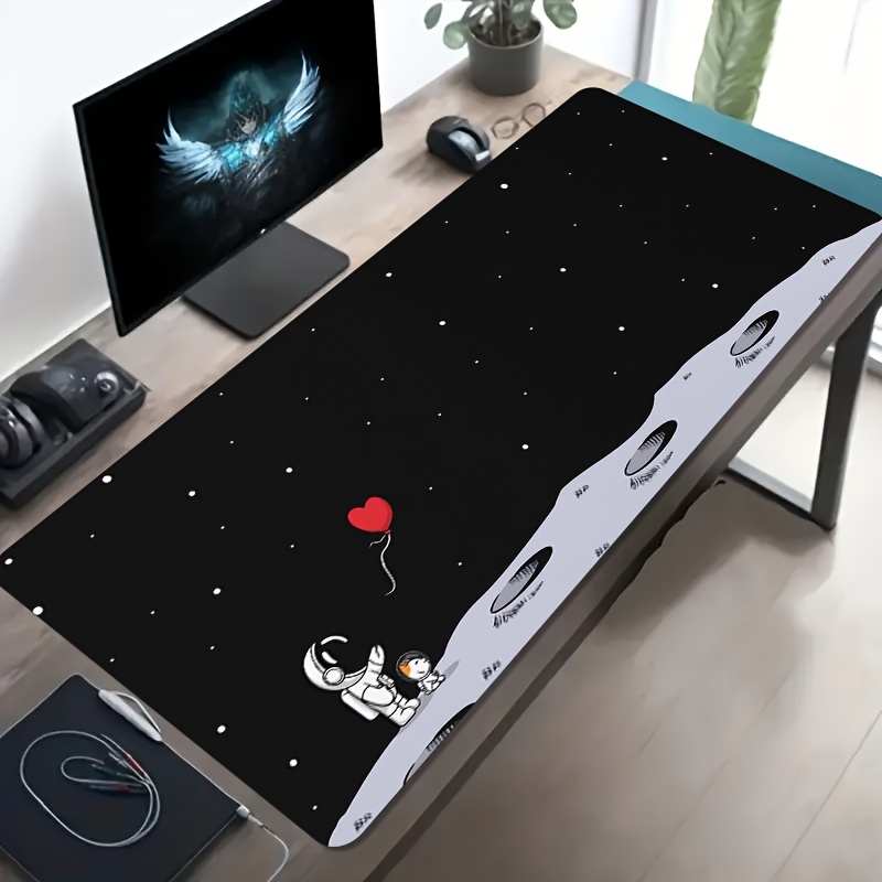 Desk Setup Laptop And Pc - لوحة ماوس كبيرة الحجم بتصميم رائد