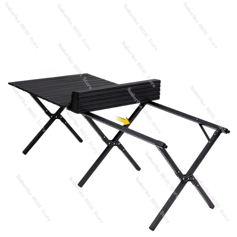 Desk Setup Table - طاولة وكراسي تخييم قابلة للطي للاستخدام