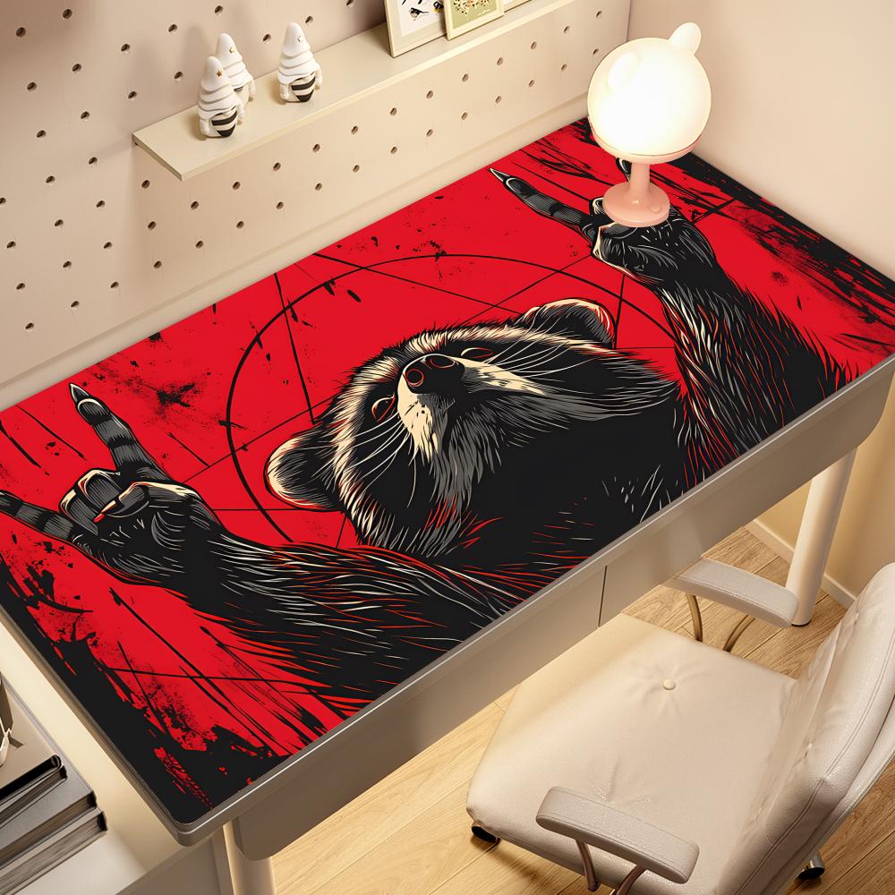 Desk Setup Natural - سجادة مكتب HYBXAXC، وسادة ماوس مريحة،