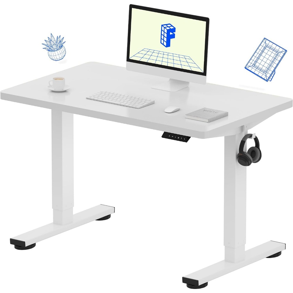 Desk Setup One Monitor - مكتب قابل للتحويل FLEXISPOT EN1 مقاس