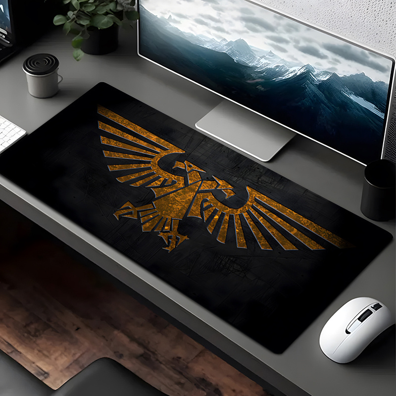 Desk Setup Natural - لوحة ماوس مريحة للألعاب، سجادة مكتب