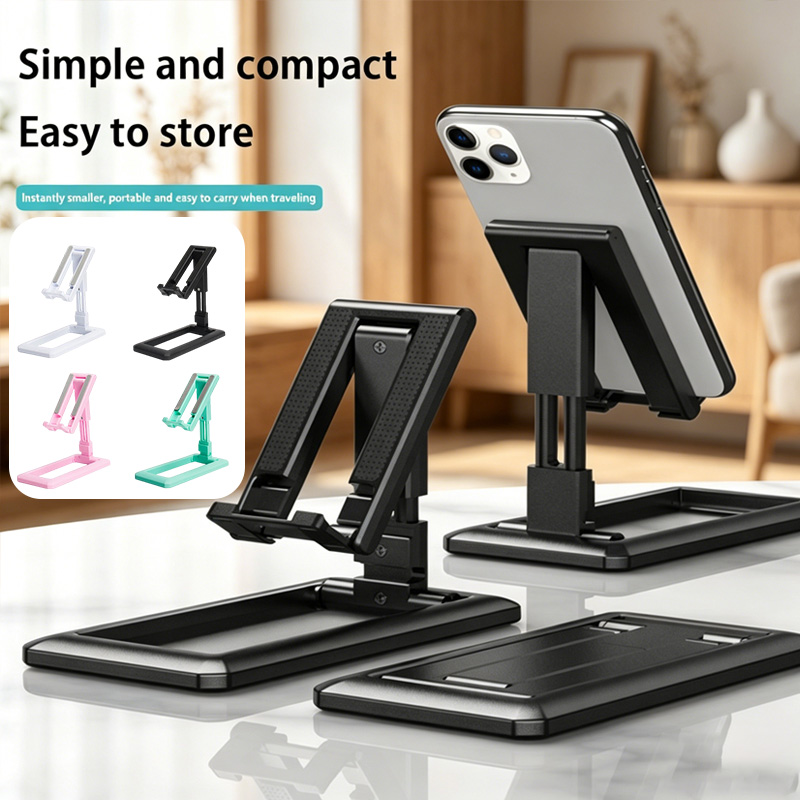 Desk Setup Table - حامل هاتف محمول قابل للطي وقابل