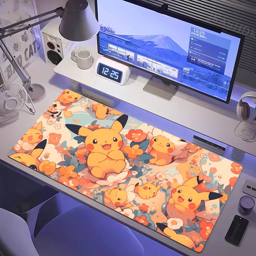 Desk Setup Laptop And Pc - لوحة ماوس بوكيمون كبيرة الحجم للألعاب،