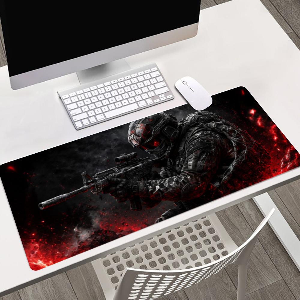 سجادة ماوس بتصميم الجندي، إكسس - مراجعة Desk Room Setup وسعره