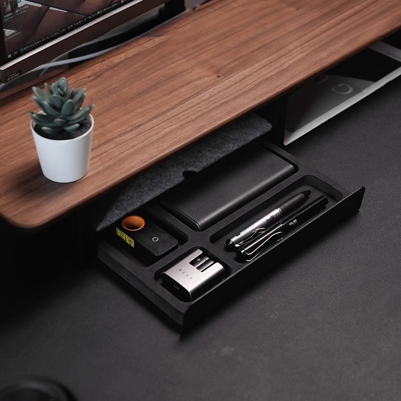 حامل شاشة، أدراج تخزين، منظم م - مراجعة Desk Setup Shelves وسعره