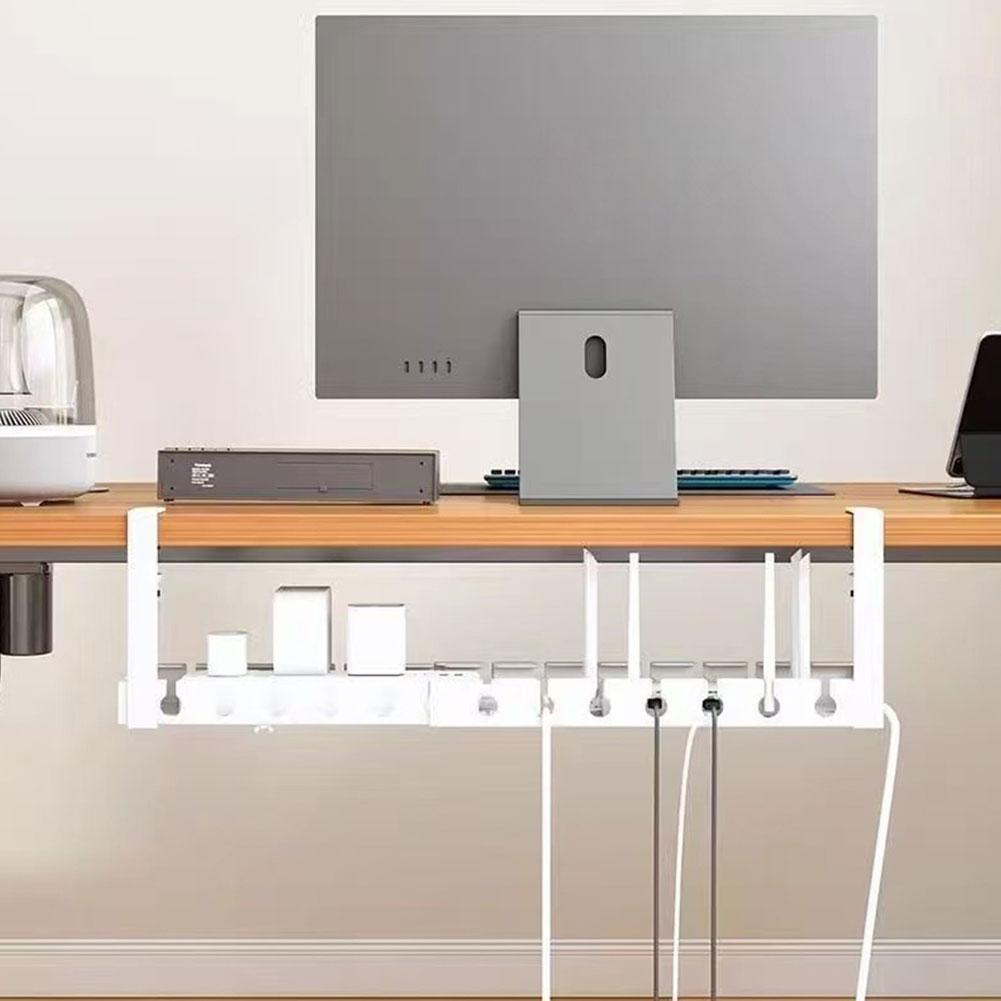 قابلة للتمديد تحت إدارة الكابل - مراجعة Desk Setup Shelves وسعره