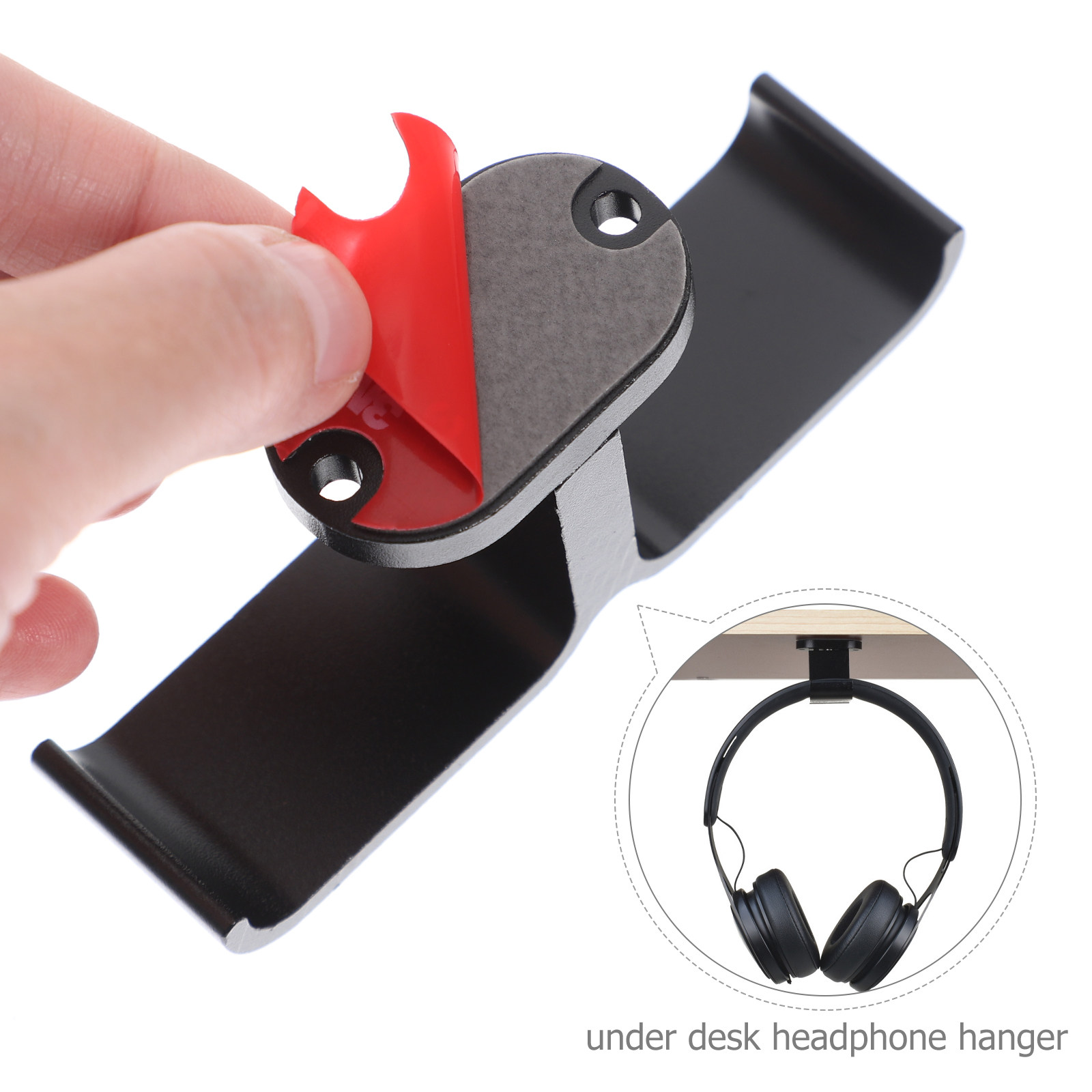 حامل سماعات رأس مزدوج الخطاف ي - مراجعة Desk Setup Headphones وسعره