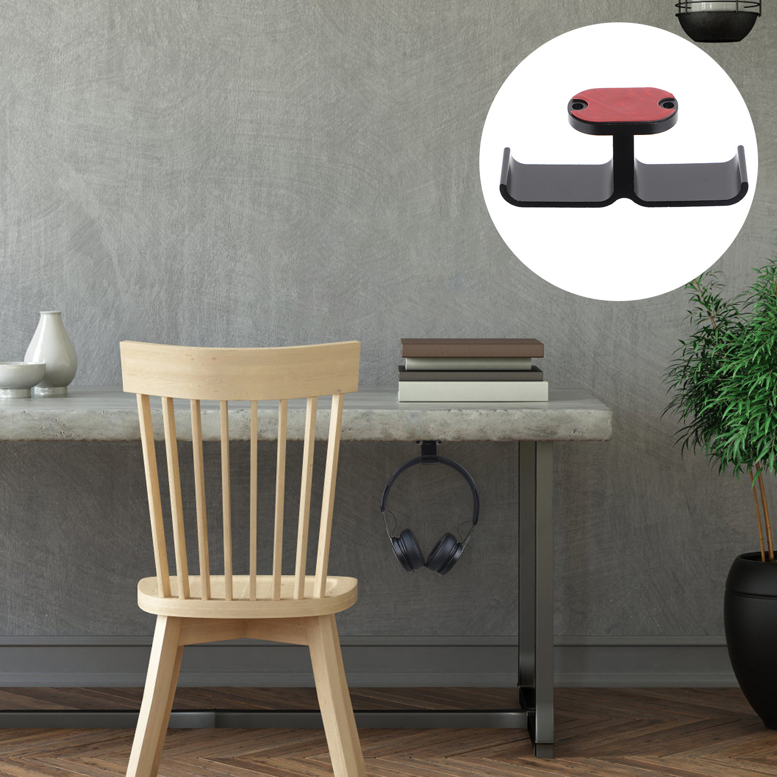 حامل سماعات رأس مزدوج الخطاف ي - مراجعة Desk Setup Headphones وسعره