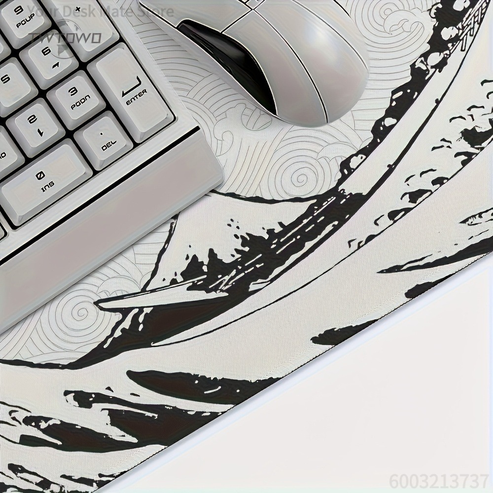 سجادة مكتبية كبيرة الحجم بتصمي - مراجعة Desk Setup Laptop And Pc وسعره