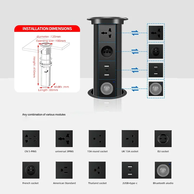 بمحركات المنبثقة برج المقبس شا - مراجعة Desk Setup Speakers وسعره
