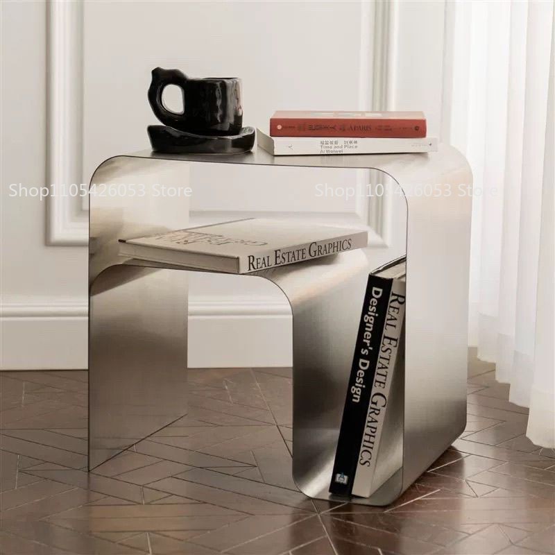 طاولة جانبية من الفولاذ المقاو - مراجعة Desk Setup Shelves وسعره