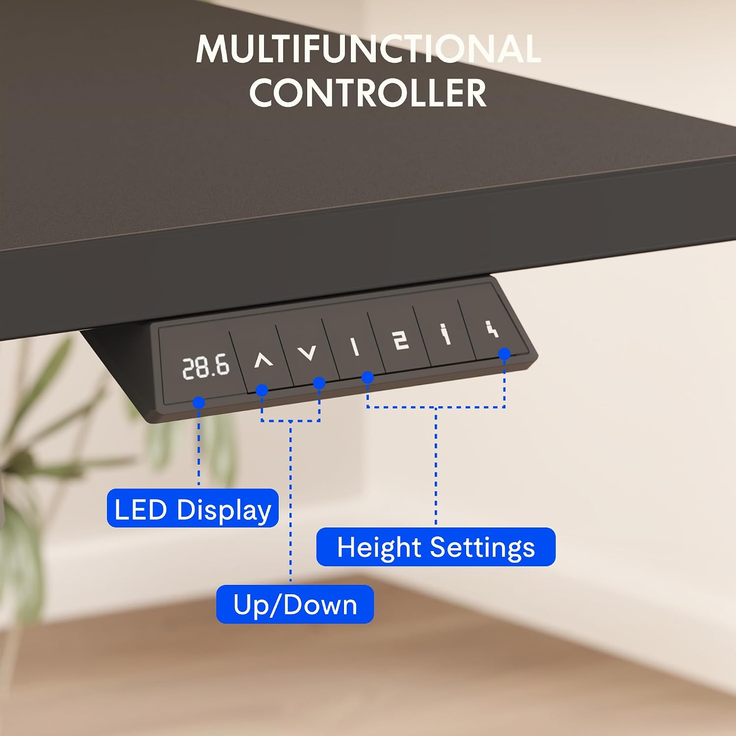 طاولة قابلة للطي من ألياف الكر - مراجعة Desk Setup Table وسعره