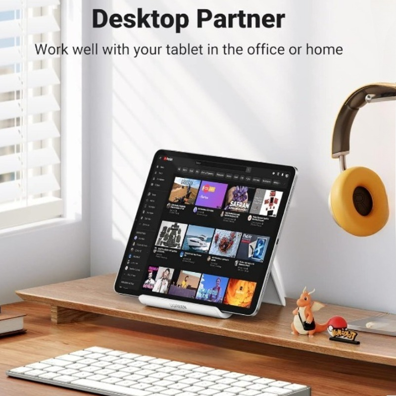حامل الكمبيوتر اللوحي والهاتف  - مراجعة Desk Setup Speakers وسعره