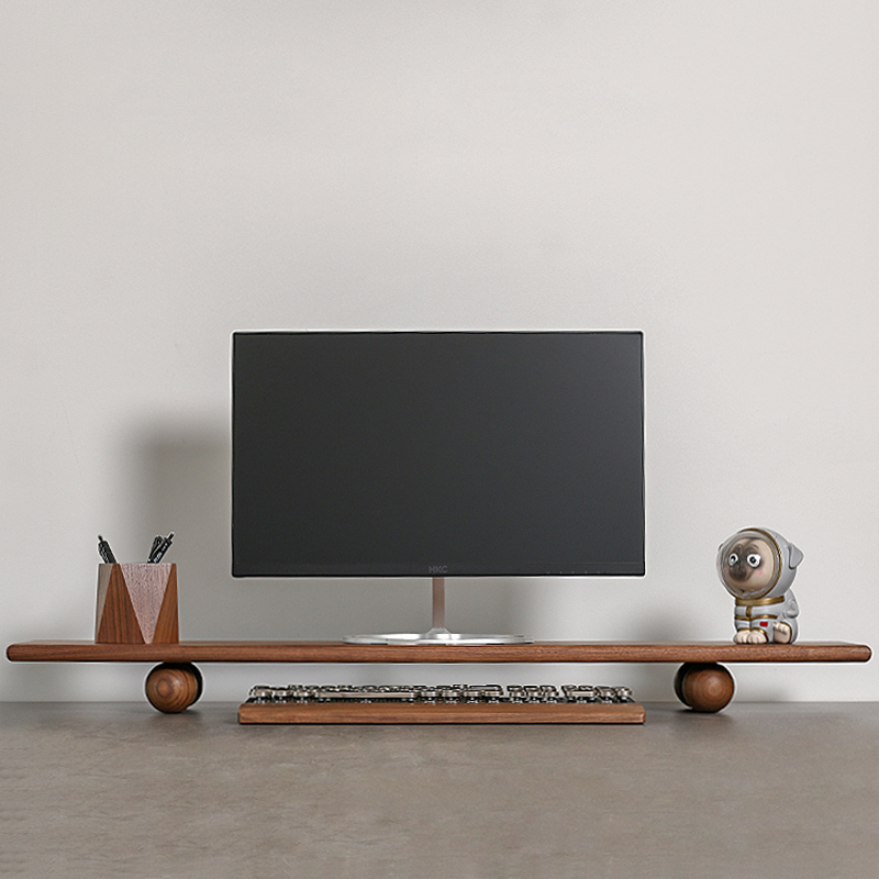 حامل شاشة مزدوج لسطح المكتب من - مراجعة Desk Setup Natural وسعره