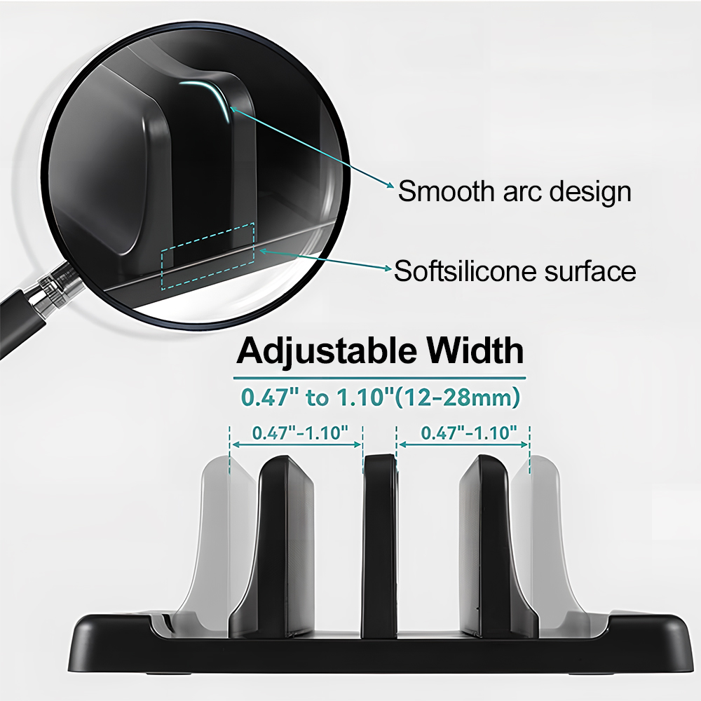 حامل كمبيوتر محمول من مادة ABS - مراجعة Desk Setup Table وسعره