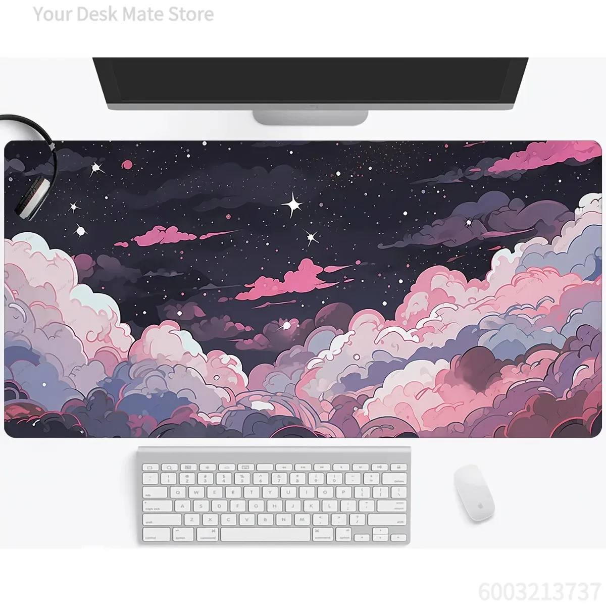 لوحة ماوس مطاطية لطيفة بتصميم  - مراجعة Desk Setup Laptop And Pc وسعره