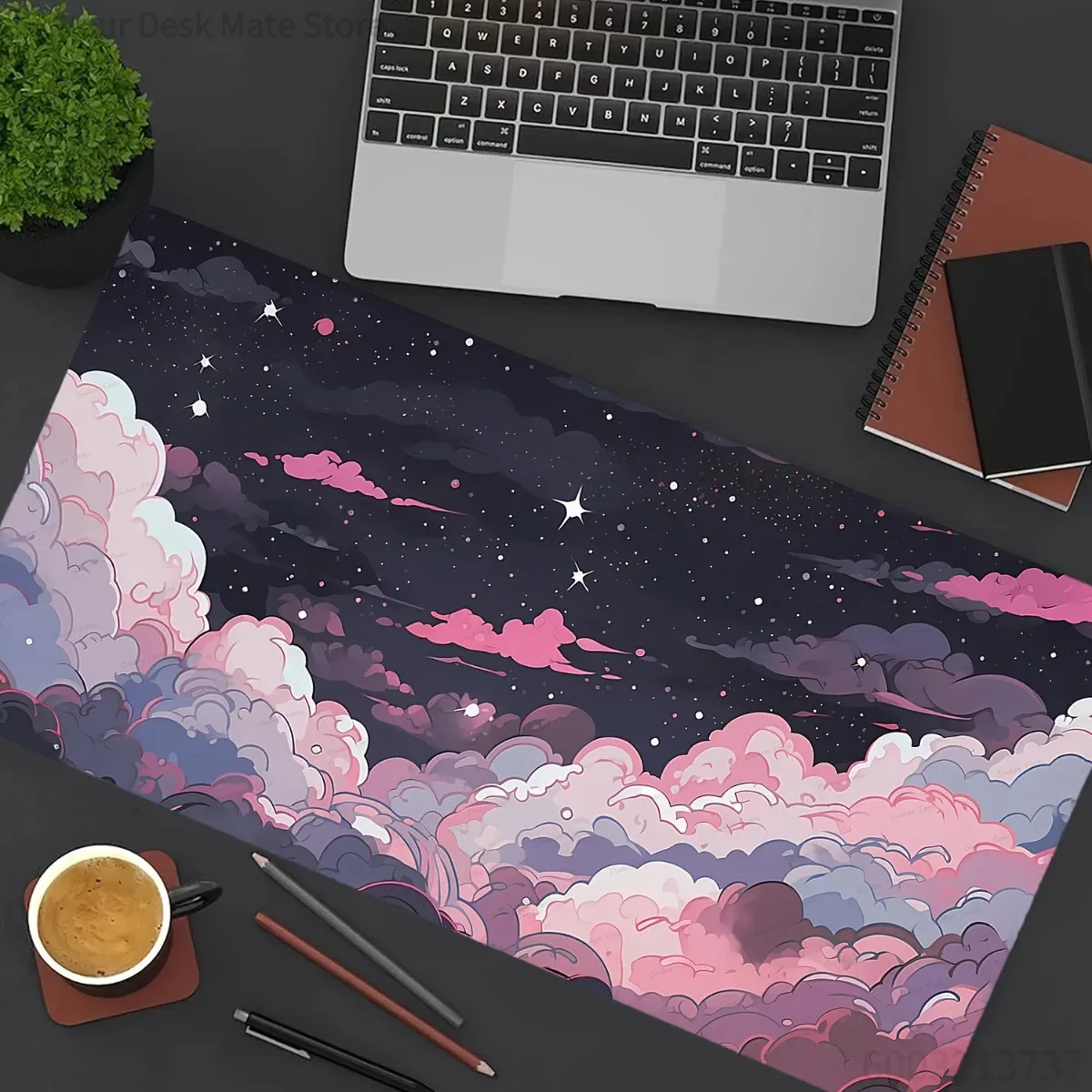 لوحة ماوس مطاطية لطيفة بتصميم  - مراجعة Desk Setup Laptop And Pc وسعره