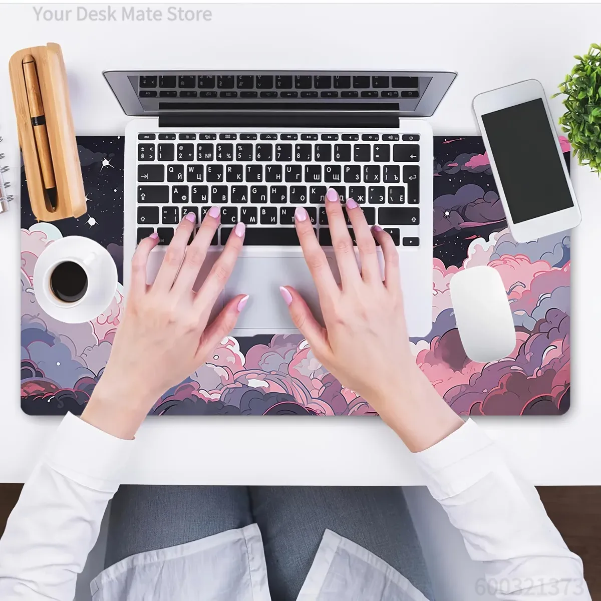 لوحة ماوس مطاطية لطيفة بتصميم  - مراجعة Desk Setup Laptop And Pc وسعره
