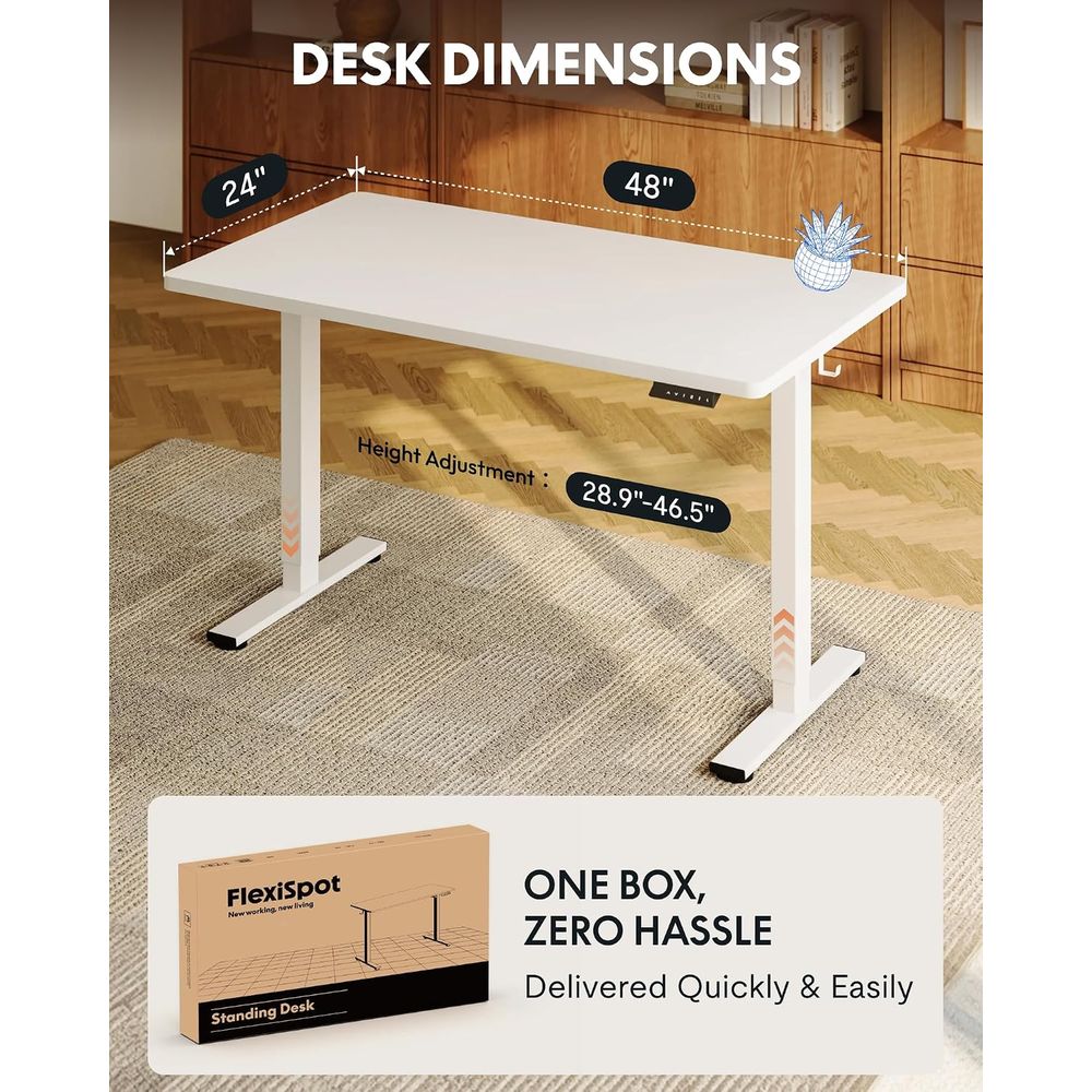 EN1 مكتب واقف من قطعة واحدة مق - مراجعة Desk Setup One Monitor وسعره