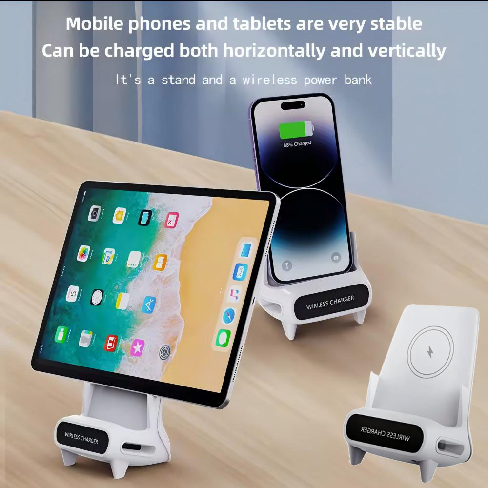 شاحن لاسلكي للهاتف مع محطة شحن - مراجعة Desk Setup Speakers وسعره