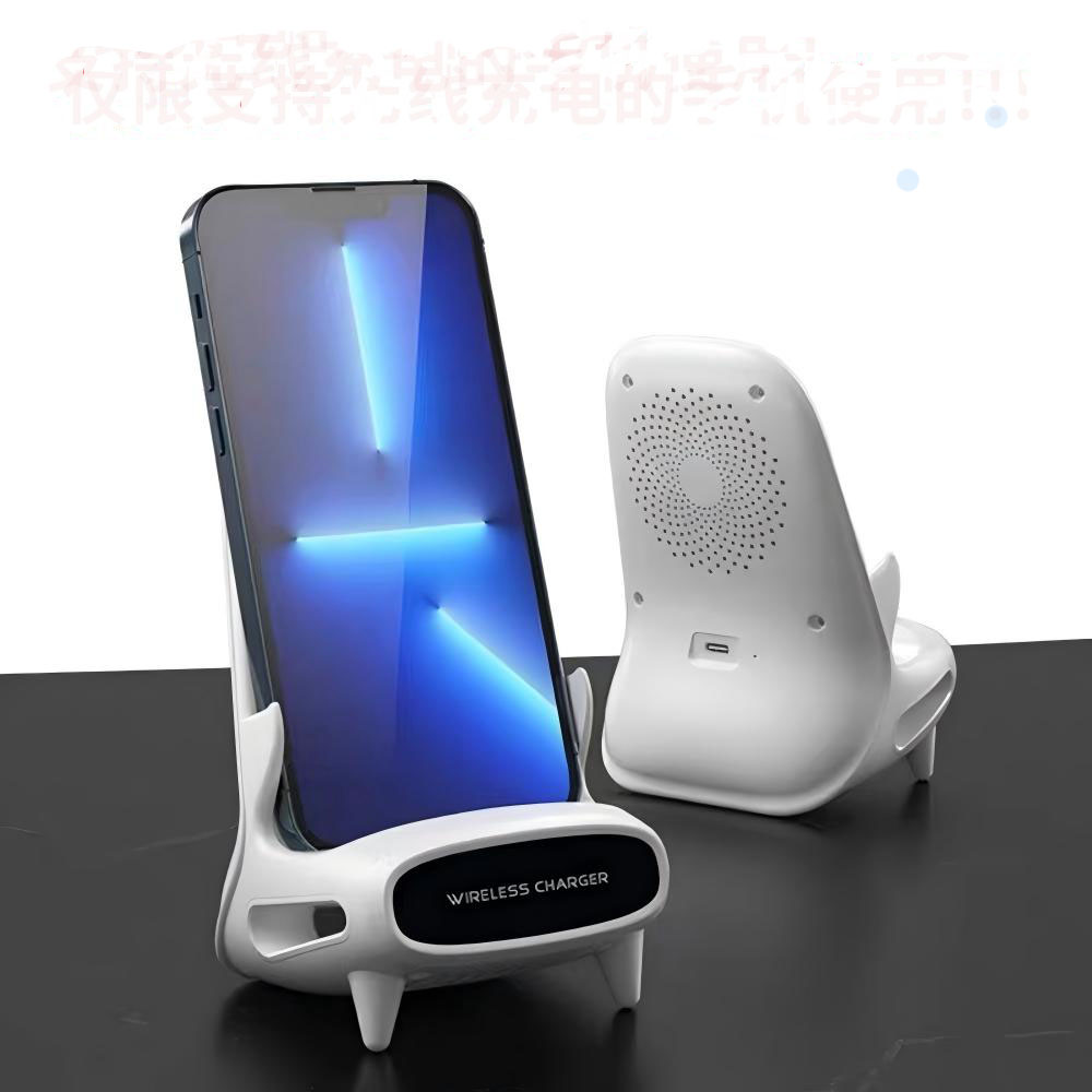 شاحن لاسلكي للهاتف مع محطة شحن - مراجعة Desk Setup Speakers وسعره