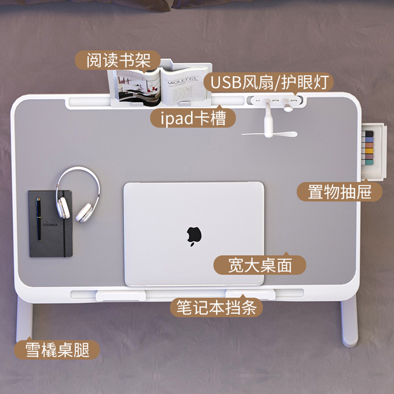 طاولات مكتب فوق السرير للألعاب - مراجعة Desk Room Setup وسعره