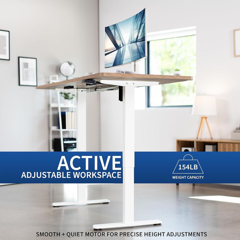 مكتب كهربائي قابل للتعديل في ا - مراجعة Desk Setup Kit وسعره