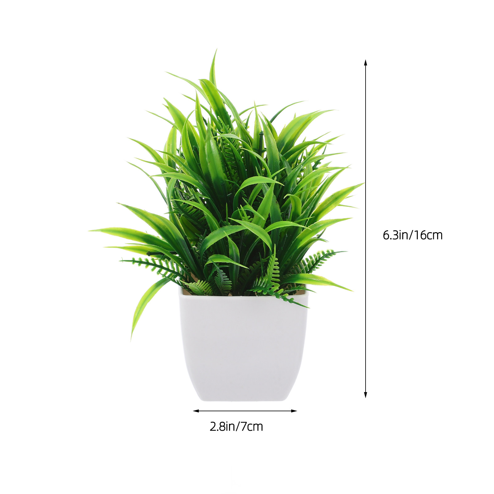 3 قطع نباتات صناعية صغيرة، نبا - مراجعة Plant Pot Small Desk وسعره