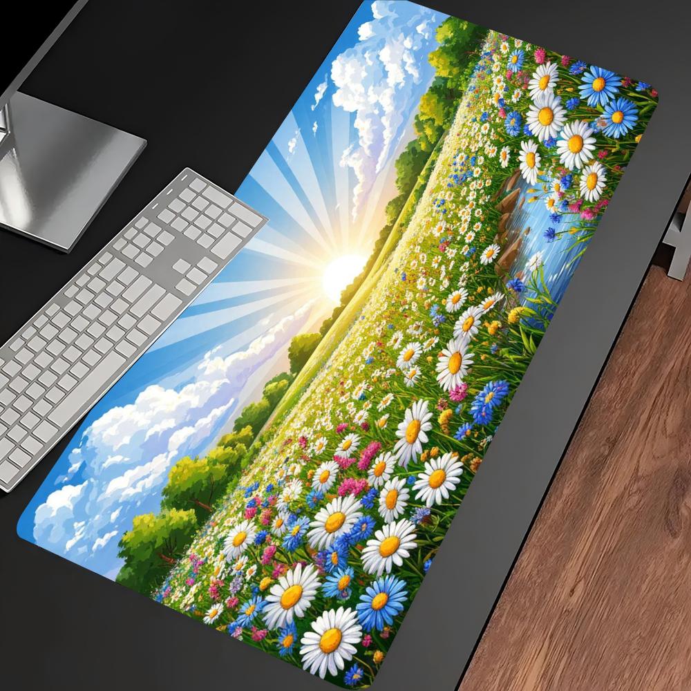 لوحة ماوس كبيرة للألعاب بتصميم - مراجعة Desk Setup Natural وسعره