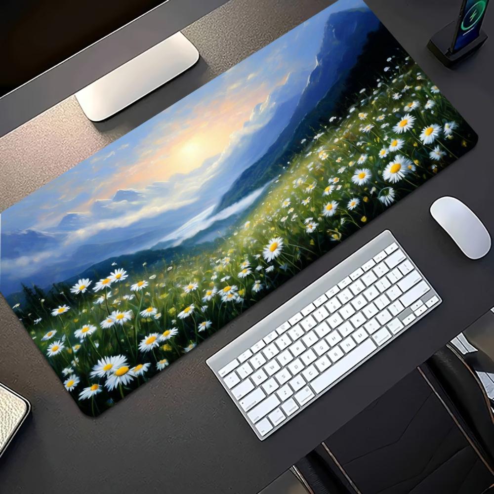 لوحة ماوس كبيرة للألعاب بتصميم - مراجعة Desk Setup Natural وسعره