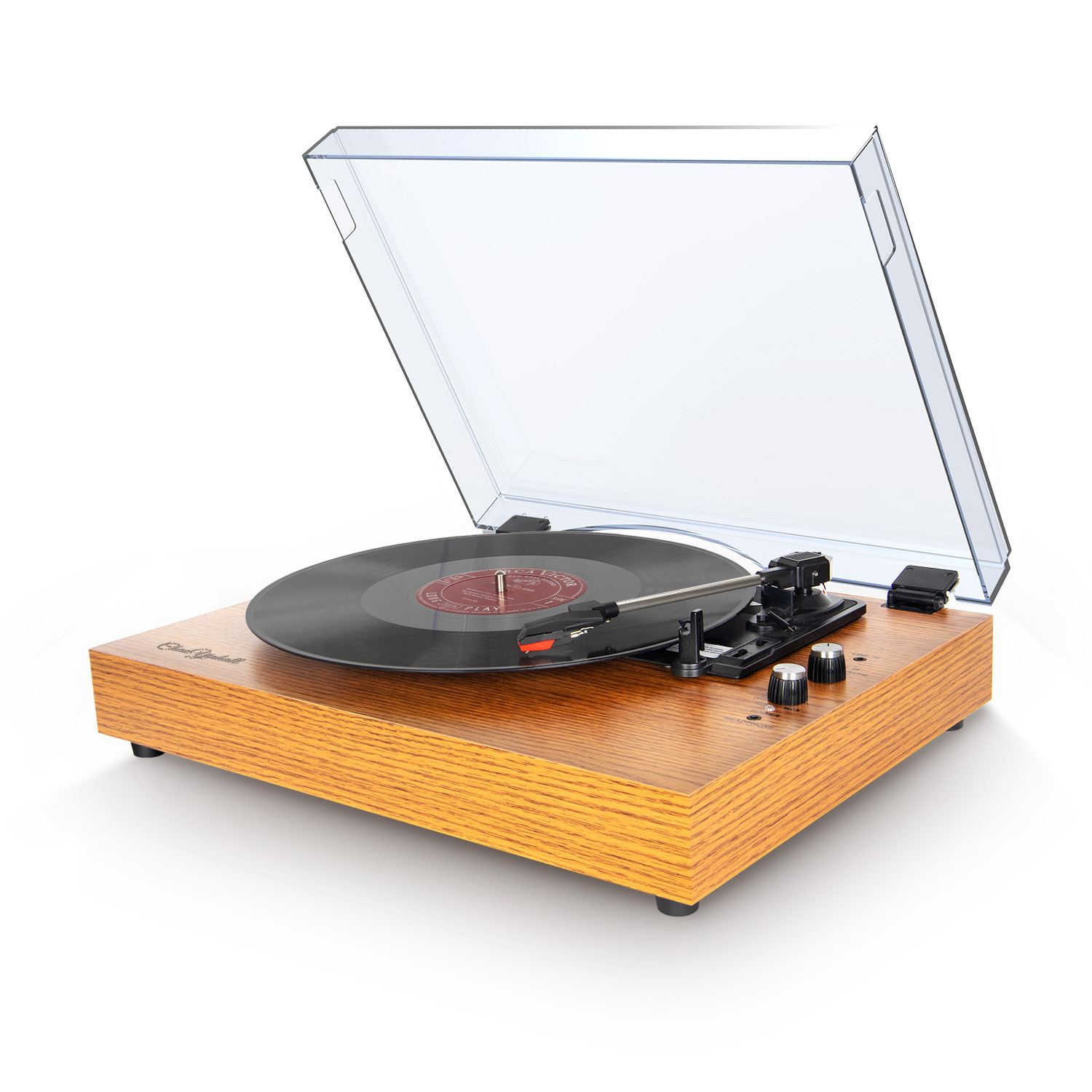 مشغل أسطوانات فينيل، جهاز تشغي - مراجعة Desk Setup Speakers وسعره
