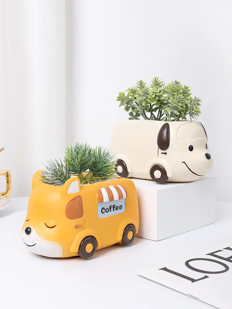 شاحنة الغذاء الحيوان وعاء النب - مراجعة Plant Pot Small Desk وسعره