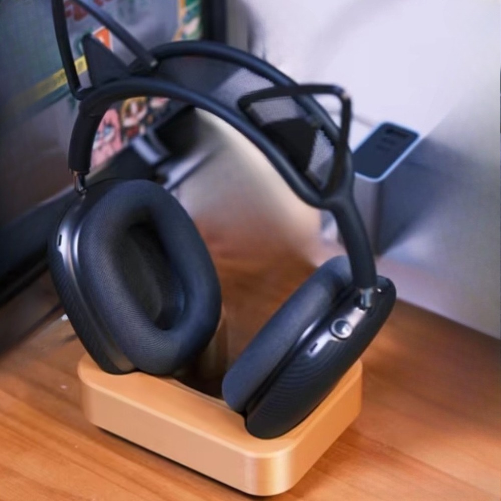 حامل سماعات رأس مخصص لـ AirPod - مراجعة Desk Setup Headphones وسعره