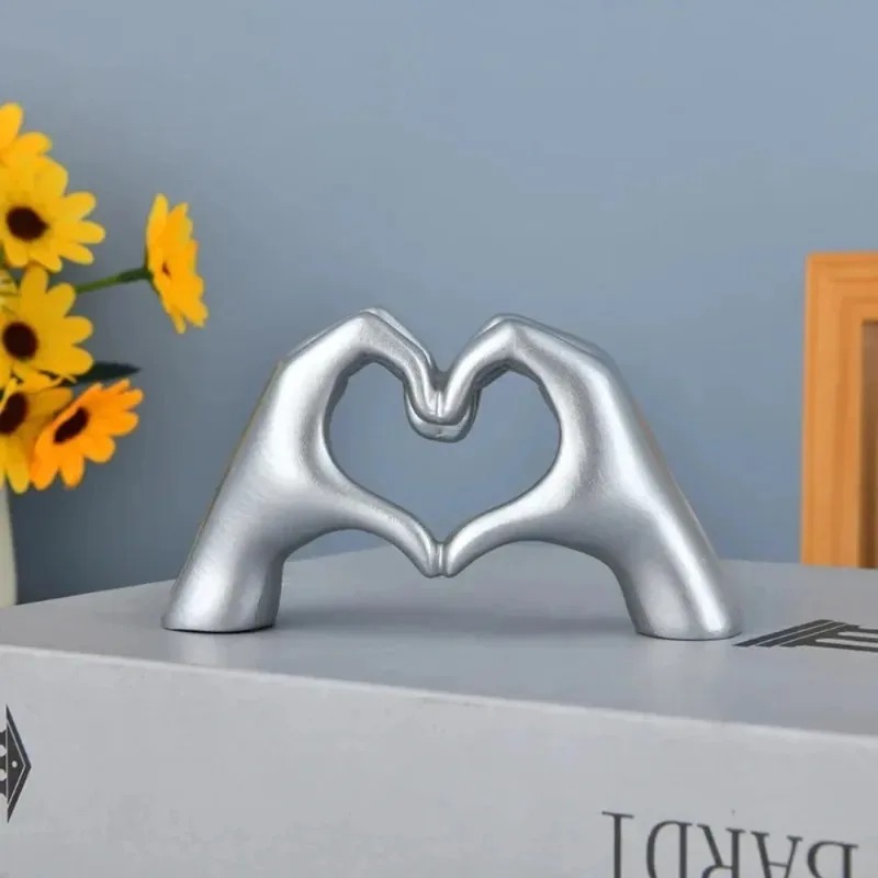 تمثال على شكل قلب يدوي، قطعة د - مراجعة Desk Setup Shelves وسعره