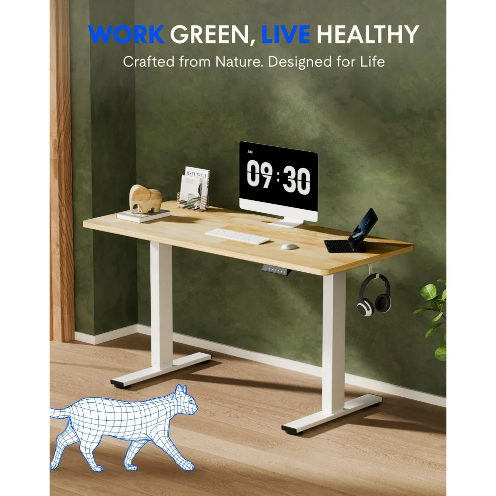 مكتب فليكسسبوت القائم بذاته من - مراجعة Desk Setup Natural وسعره