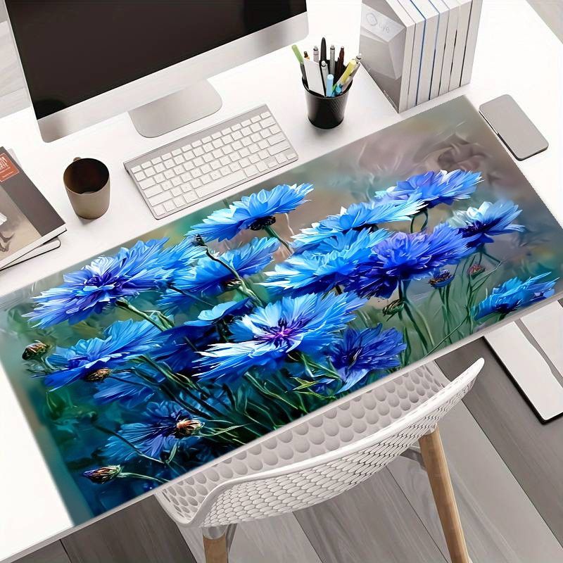 لوحة ماوس كبيرة من ماركة Blue  - مراجعة Desk Setup Natural وسعره