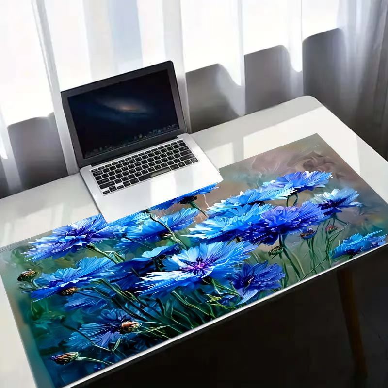 لوحة ماوس كبيرة من ماركة Blue  - مراجعة Desk Setup Natural وسعره