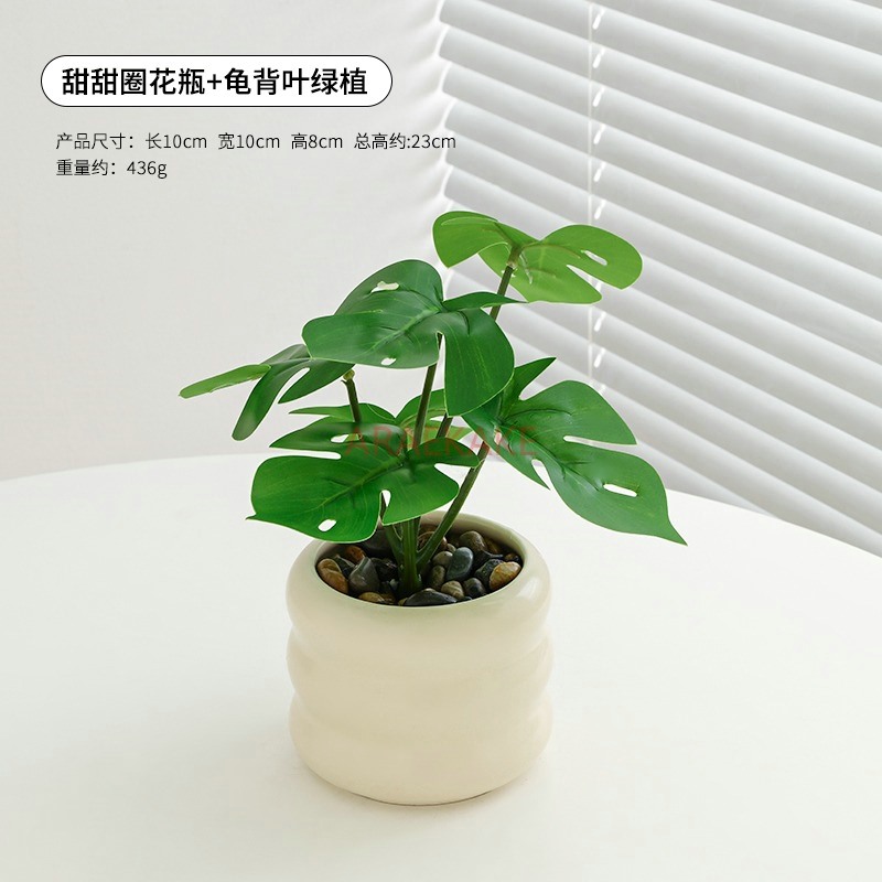 زينة نباتات الزهور الاصطناعية  - مراجعة Plant Pot Small Desk وسعره