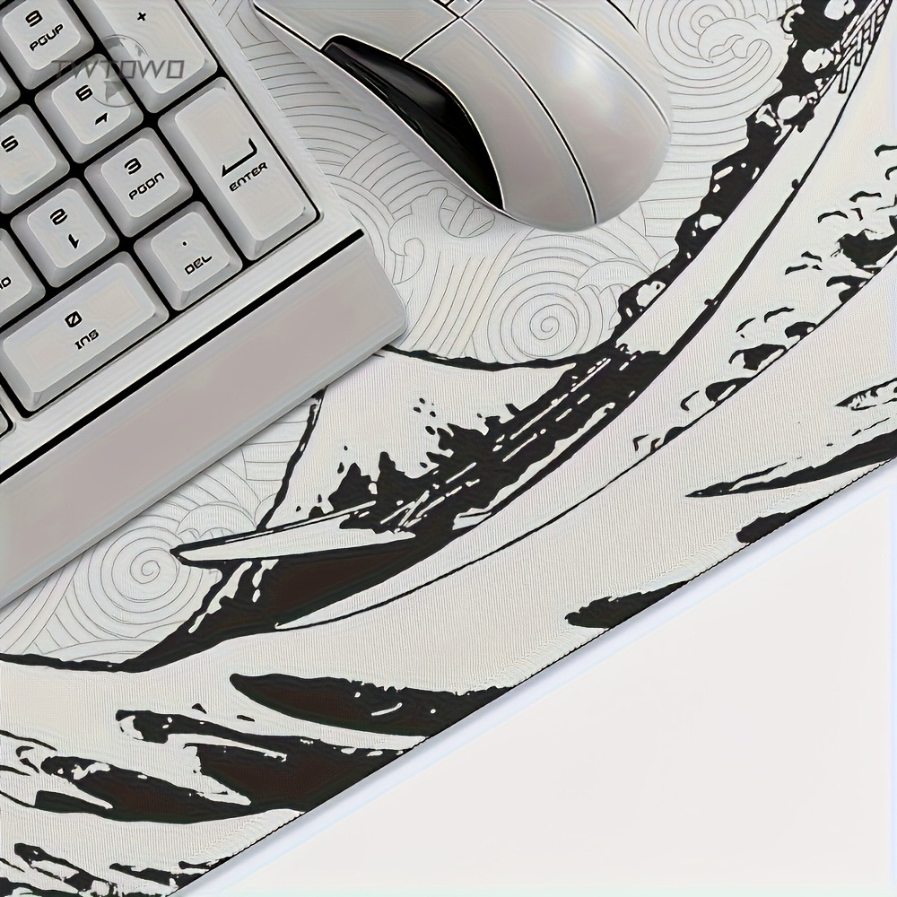 سجادة مكتب كبيرة جداً بتصميم ف - مراجعة Desk Setup Laptop And Pc وسعره