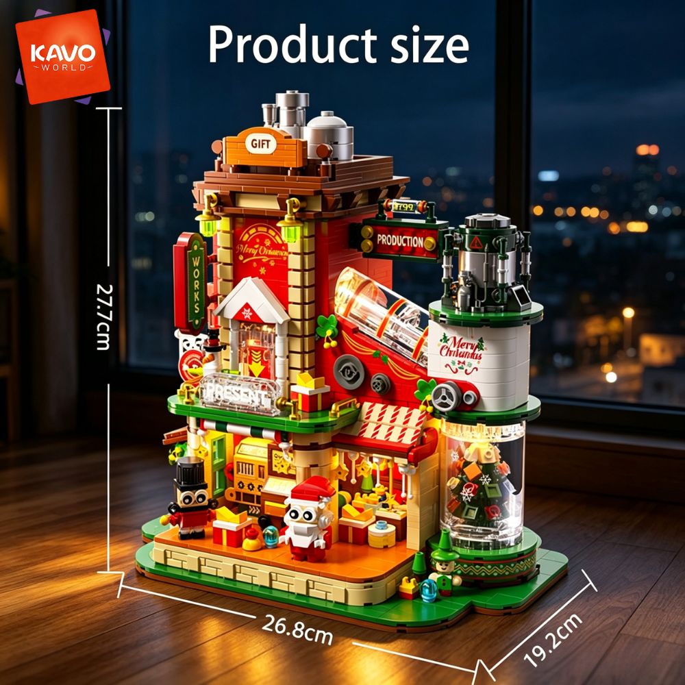 مجموعة بناء KAVOWORLD 2775 قطع - مراجعة Desk Setup Enthusiast وسعره
