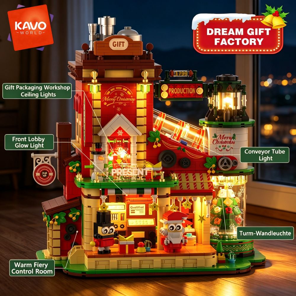 مجموعة بناء KAVOWORLD 2775 قطع - مراجعة Desk Setup Enthusiast وسعره